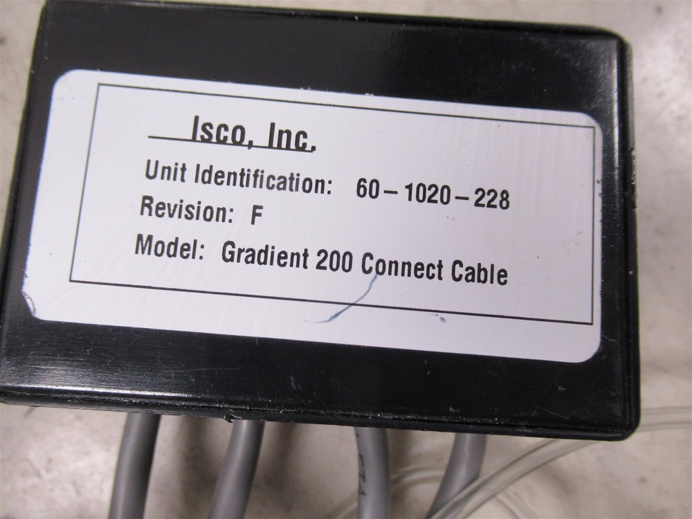 ISCO 160 Gradient Former & Gradient 200 Connect Cable HPLC Density Fractionator
