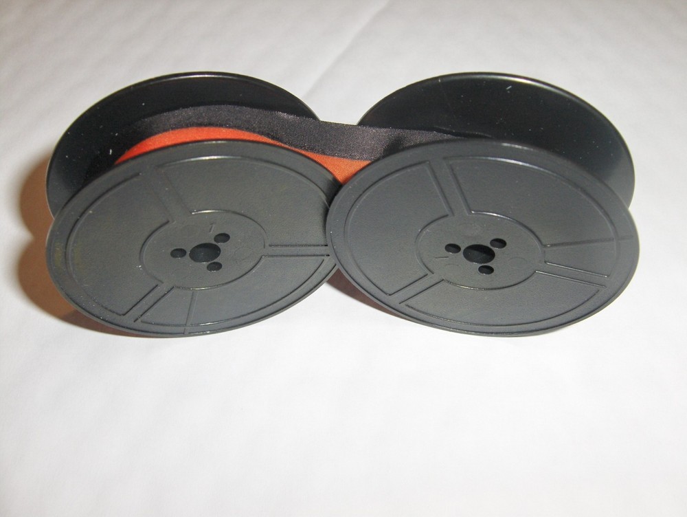Smith Corona Typewriter Ribbons Blk/Red Large Spool (2 1/8) Diameter