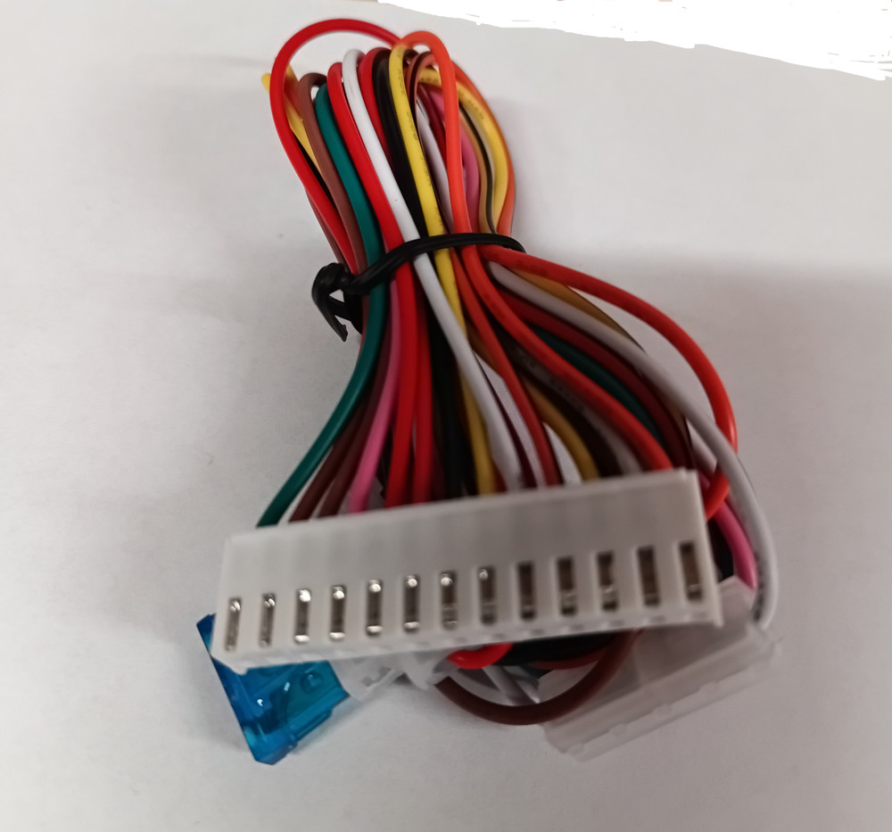 Replacement control unit including wiring harness for all JOM radio central locking systems
