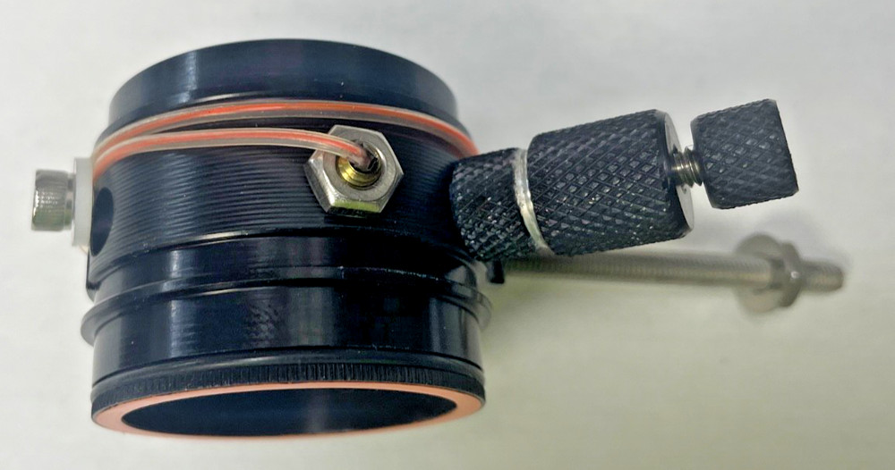 DAVIS SCOPE- Solid(black) .019 Red fiber optic pin