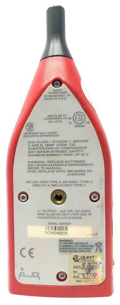 Quest Technologies 210 Sound Level Meter USA