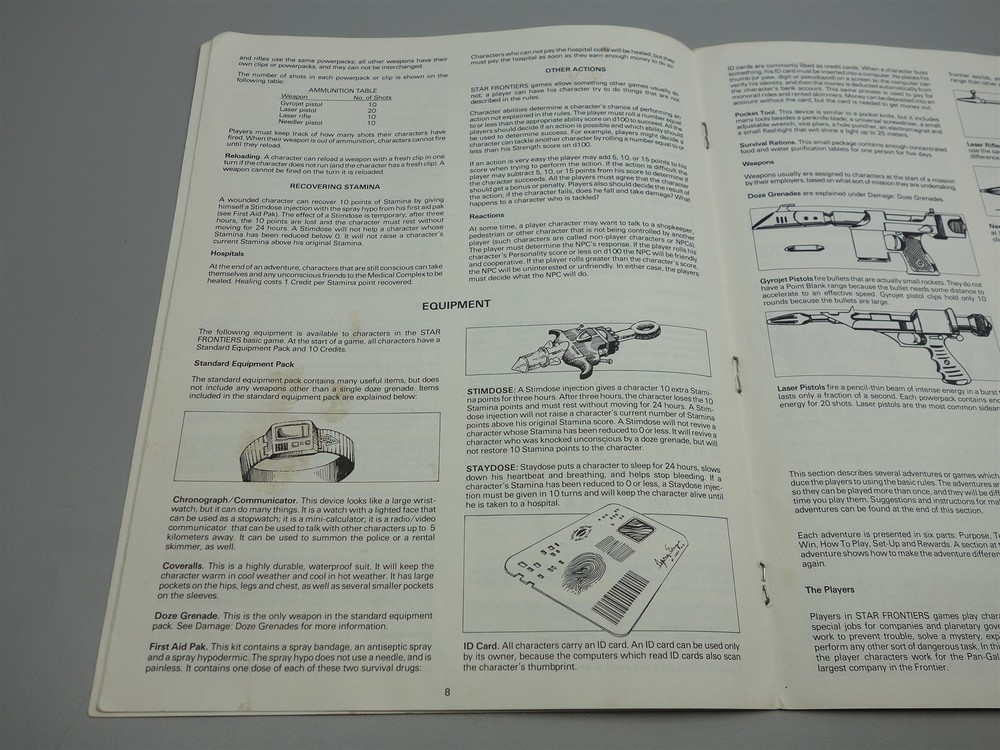 Star Frontiers Roleplaying: Alpha Dawn - Basic Game Rules (TSR)