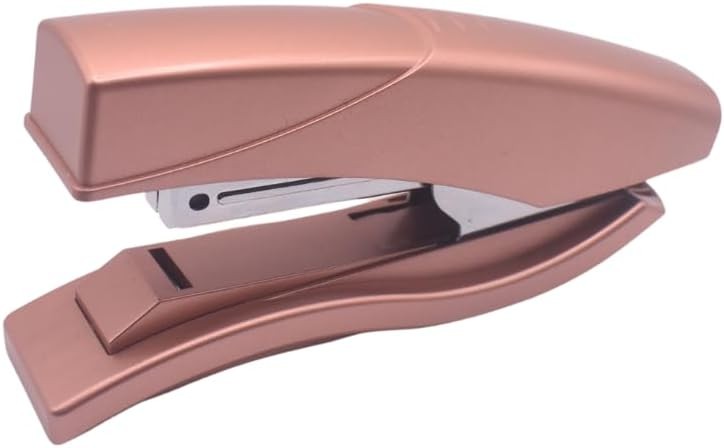 Ergonomic Desk Stapler Rose Gold