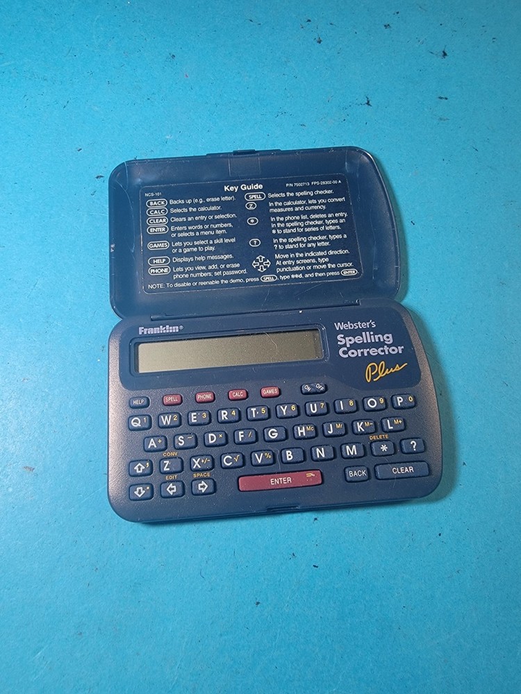 Franklin NCS-101 Webster's Spelling Corrector Plus Handheld