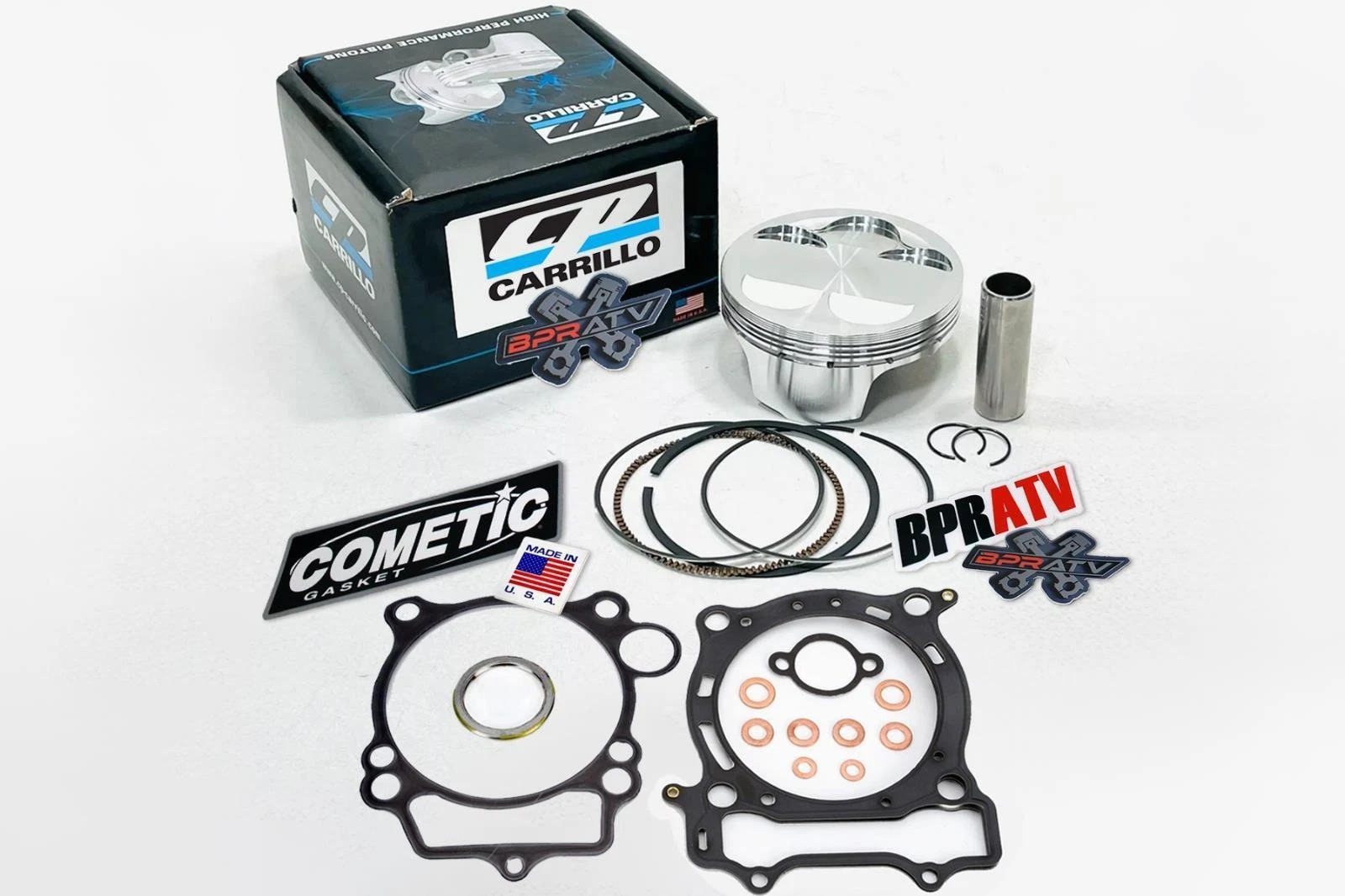 06+ TRX450R TRX 450R 96mm 96 12.5:1 Stock Bore CP Race Piston Cometic Gaskets