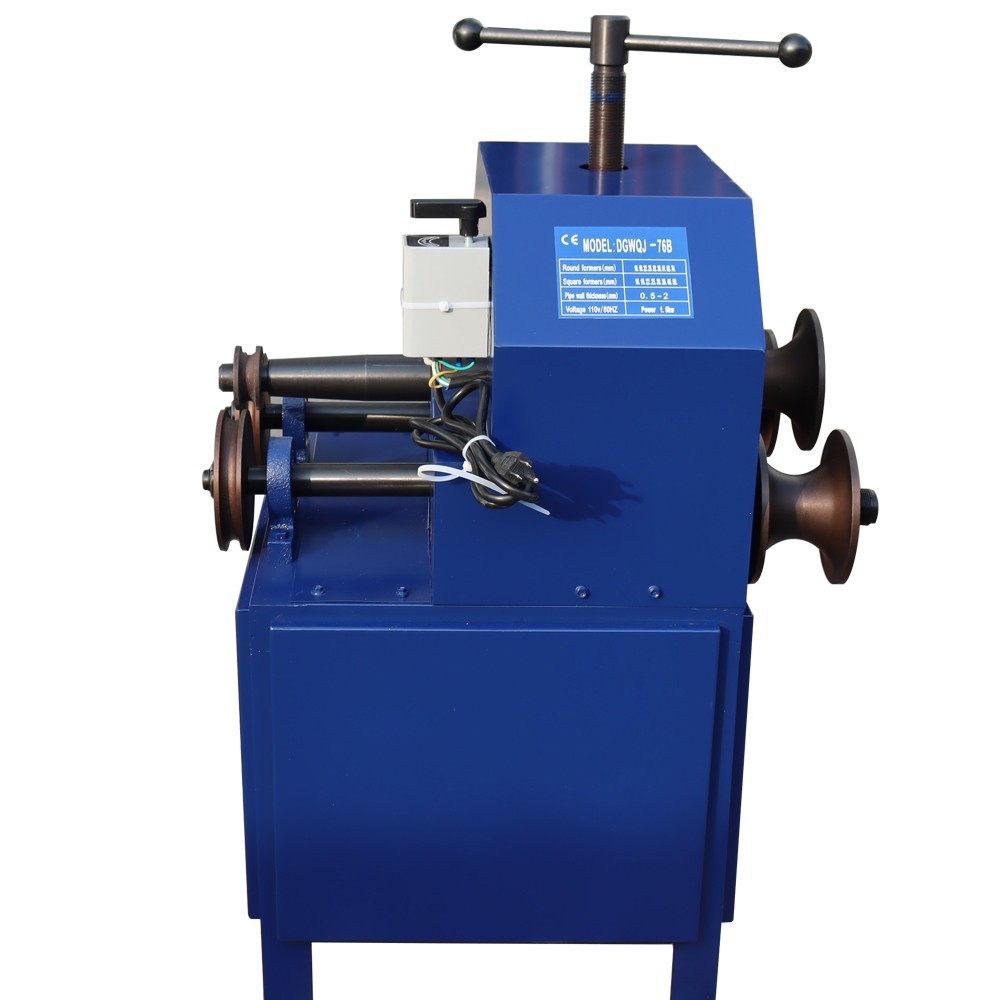 Electric Pipe Bender Roller 9Round/Square Dies Tube Bending Machine G76 2HP 110V