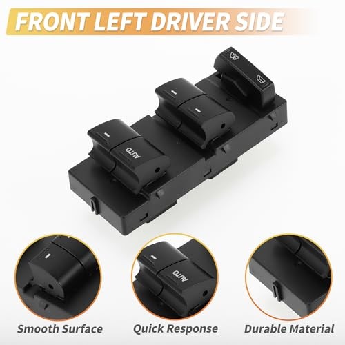 Front Left Driver Side Power Window Switch Window Control Switch for Ford