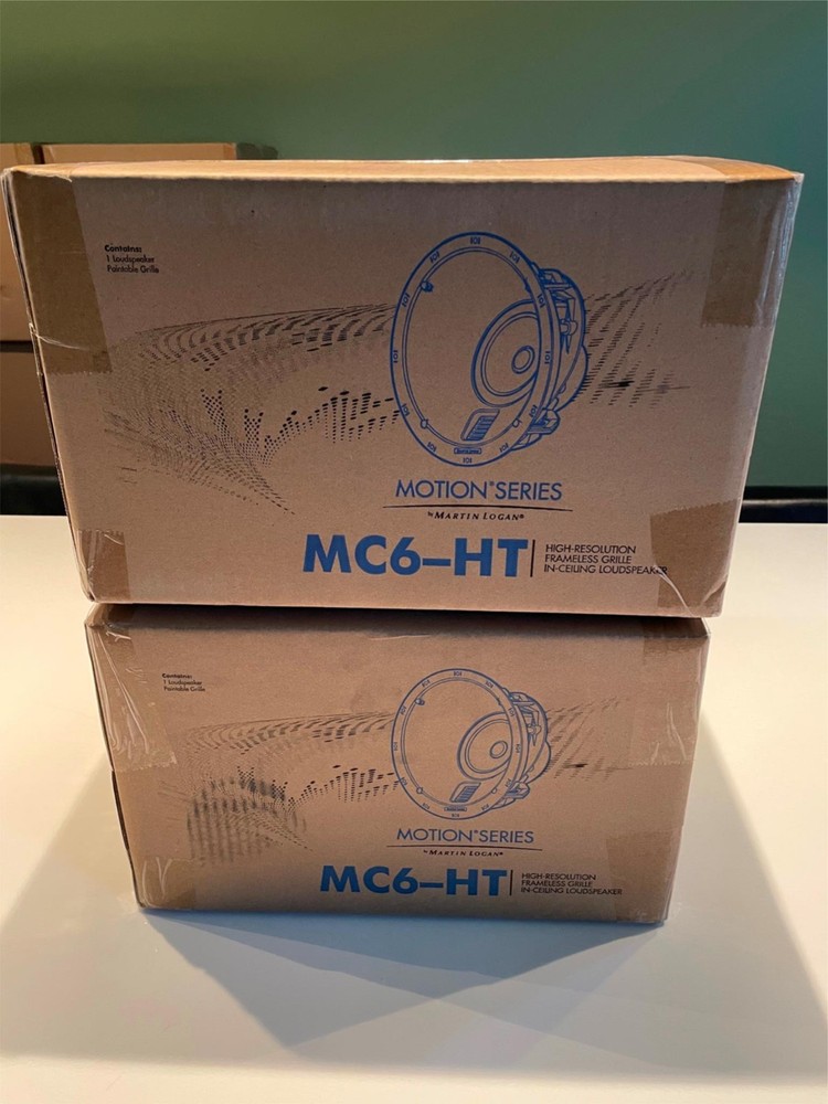 Brand New MartinLogan MC6-HT / 2 speakers