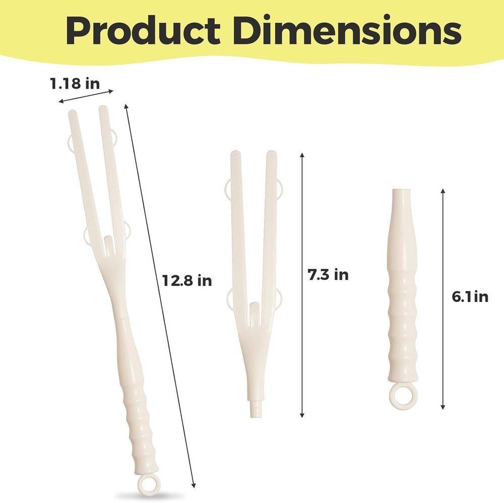 5 Pack Replacement Duster Handles – Compatible with Swiffer Duster Mop - #359