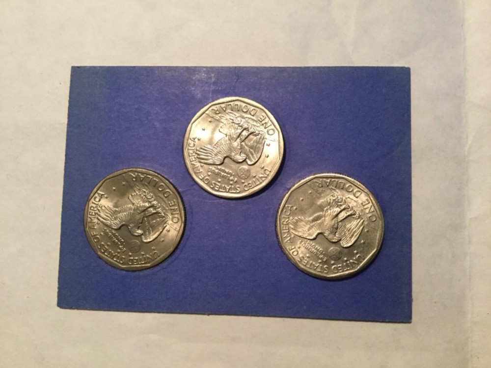 Susan B Anthony 3 piece first year Mint Set 1979-P,D,S