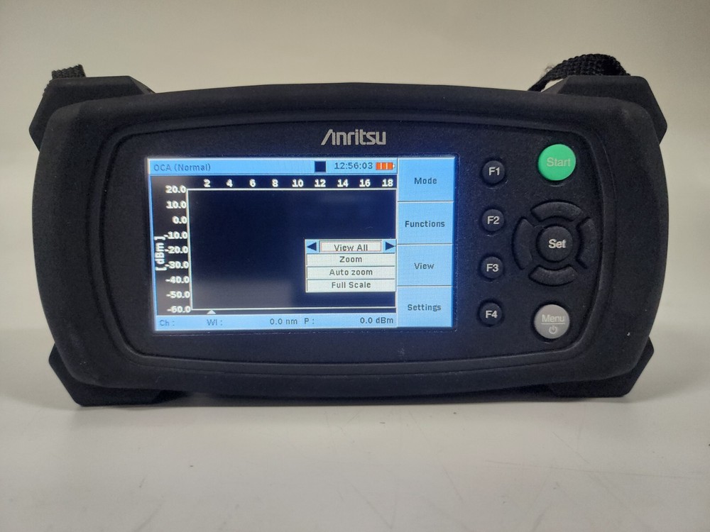 Anritsu MT9090A Network Master, MU909020A Optical Channel Analyzer Module, CWDM