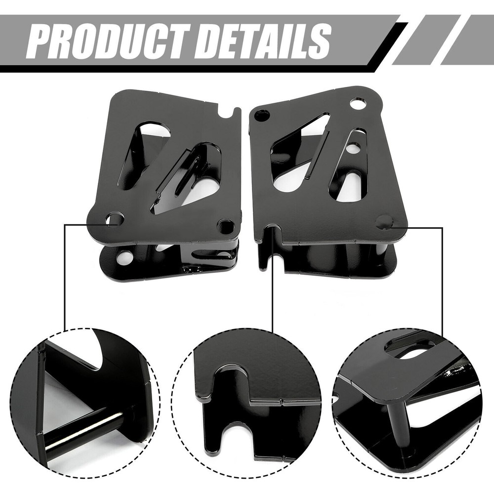 5" DROP DOWN BRACKET KIT FOR SNOWEX AND WESTERN ULTRAMOUNT PLOWS