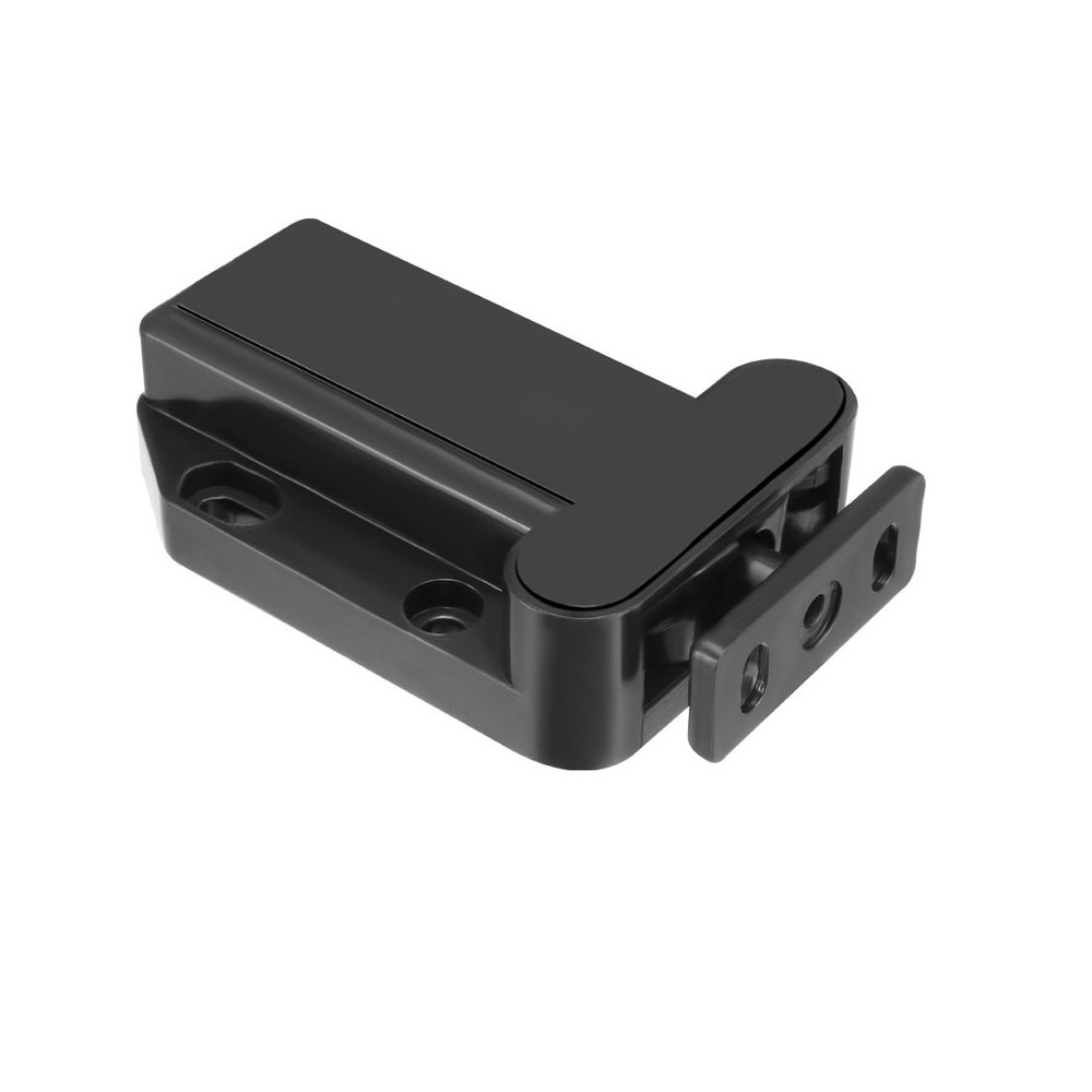 Push Open Latch Lock Touch Catch for Cabinet Cupboard Drawer Black