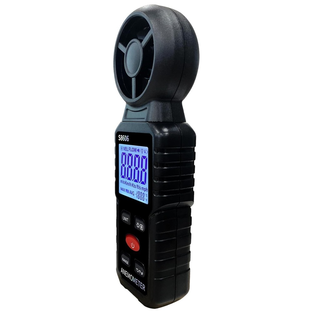 3 in 1 Handheld Anemometer Wind Speed Meter Gauge Speedometer Wind Level Test...