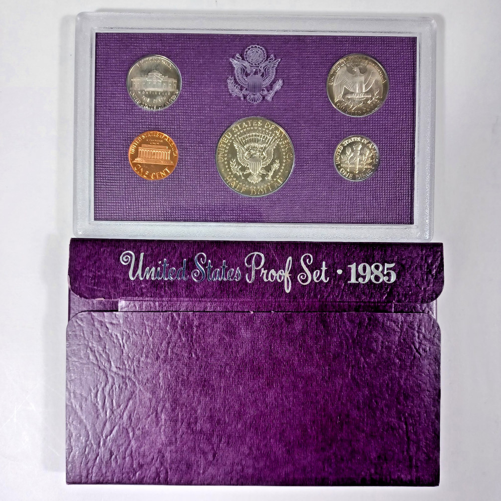 1985-86 Mint Proof Sets with Box