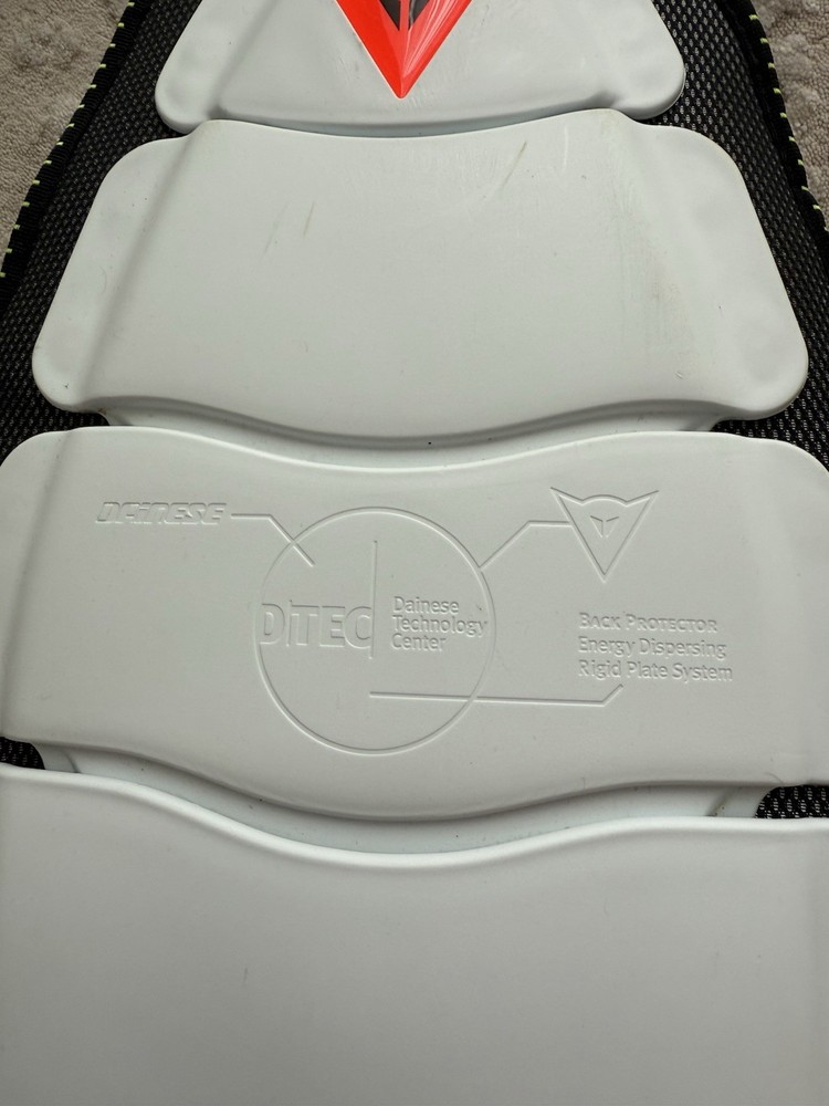 Dainese Back Protector Vest Men's Medium Shield 2 Evo White