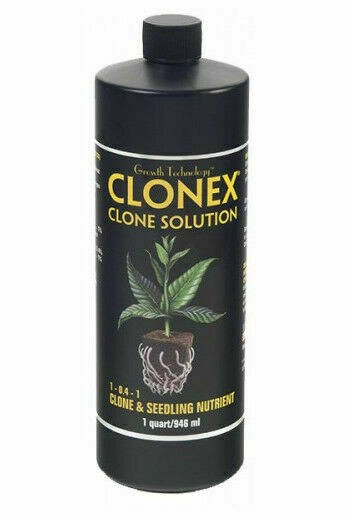 Clonex Clone Solution 1 Quart, Clone & Seedling Nutrient (1- 0.6 -1) Concentrate