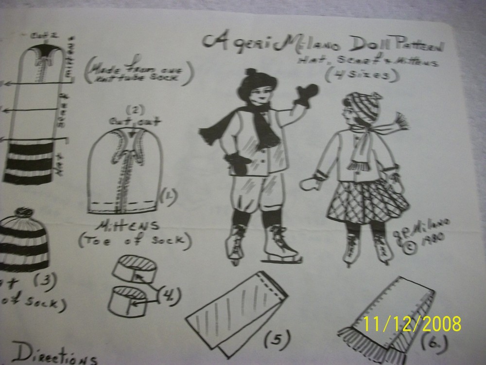 4 GERI MILANO HAT PATTERNS