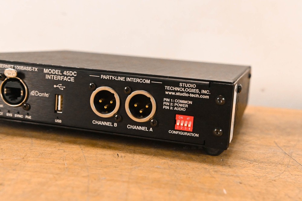 Studio Technologies 45DC Dante Intercom Interface (NO PSU) CG01SP7