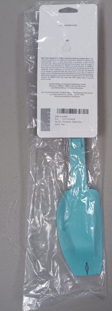 Kitchen Aid Spatula Aqua Sky