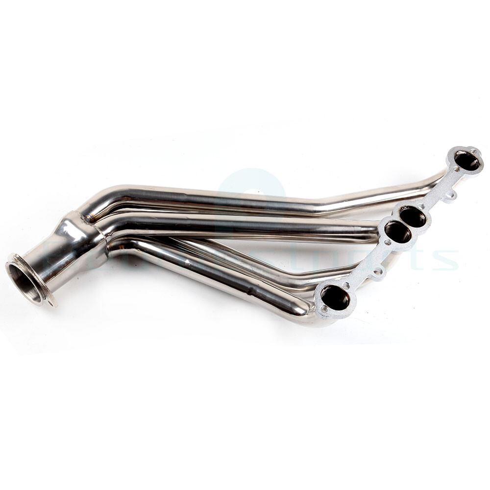 FOR 84-91 GMT C/K 5.0/5.7 STAINLESS RACING MANIFOLD LONG TUBE HEADER/EXHAUST SBC