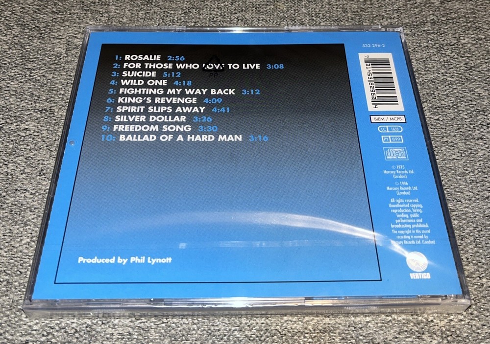 Fighting by Thin Lizzy (CD, 1996)