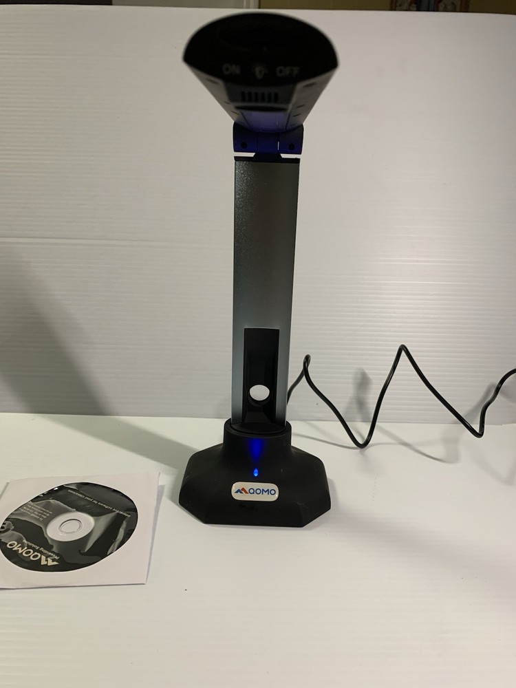 QOMO QPC20 Portable 8MP Document Camera Scanner Foldable Lightweight Affordable