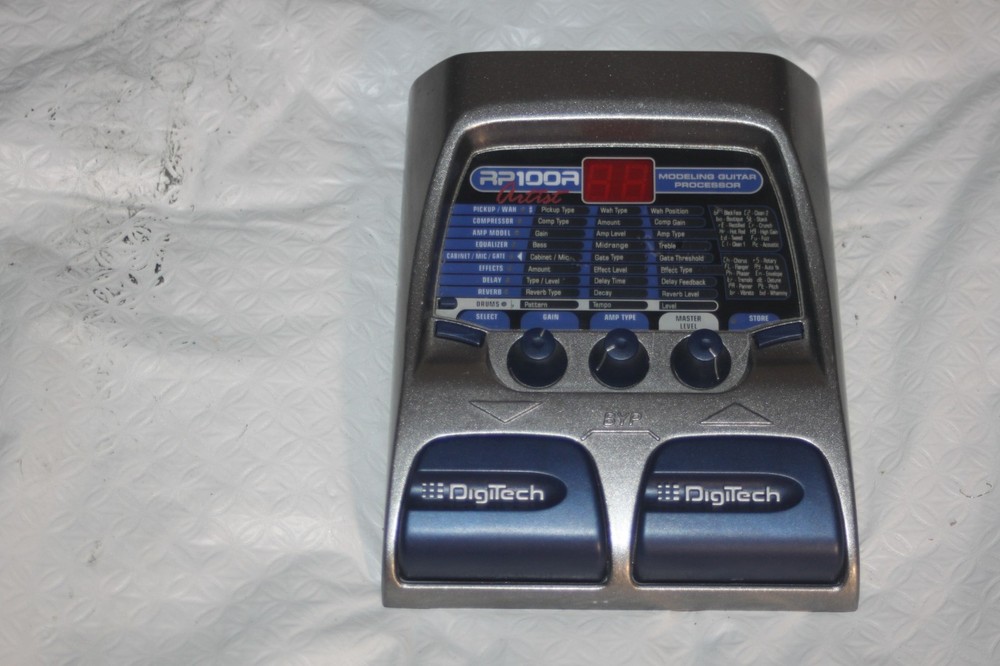 Guitar Multi Effects Pedal Digitech RP100A - No Power Supply