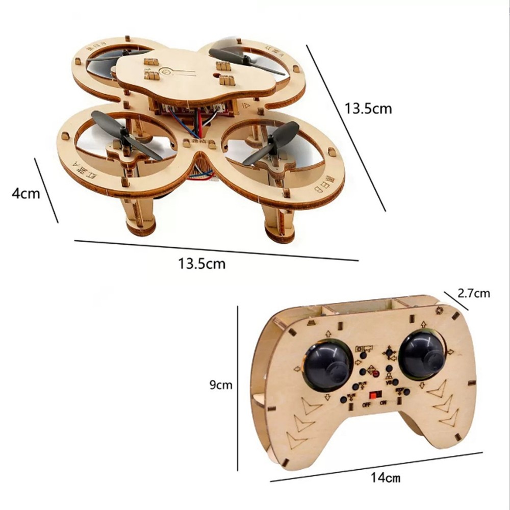 Drone Quadcopter Kit Educational Physics Engineering Model Drone Remote4762