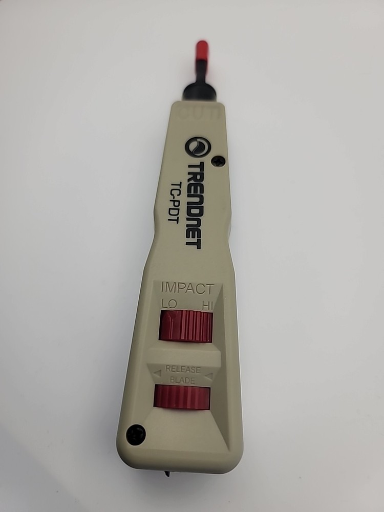 TRENDnet TC-PDT Pro Impact Punch Down Tool 2 Blades