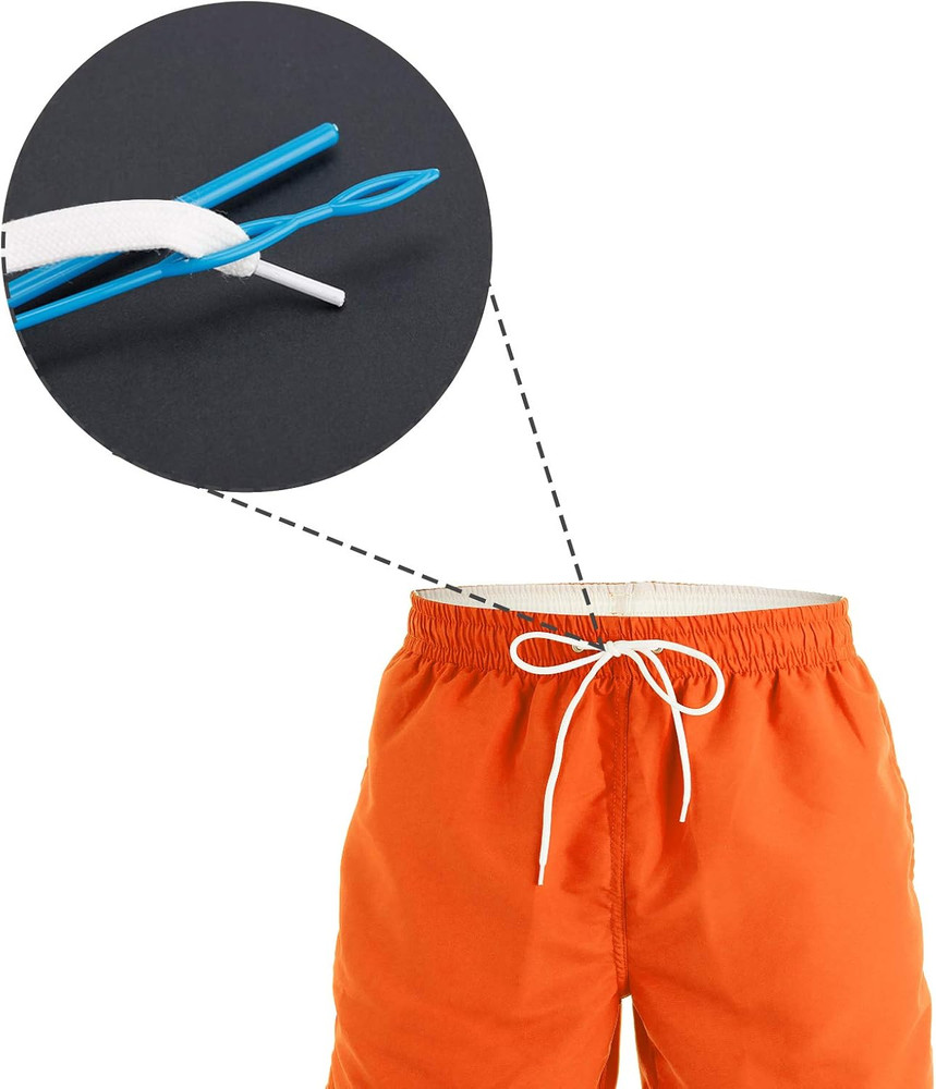 10 Pieces Bodkin Threader Drawstring Threader Set, Including 2 Flexible Plastic