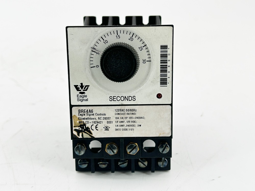 Eagle Signal BRE4A6 Electronic Reset Timer 30 Sec 240V10A