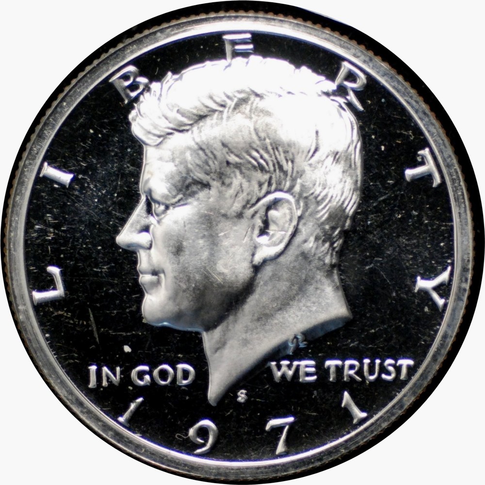 1971-S Proof Kennedy Half Dollar - Gem+ OR Gem ++ Proof