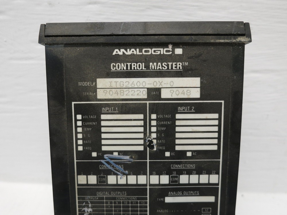 Analogic ITG2600-0X-0 Control Master Digital Panel Meter ITG-2600