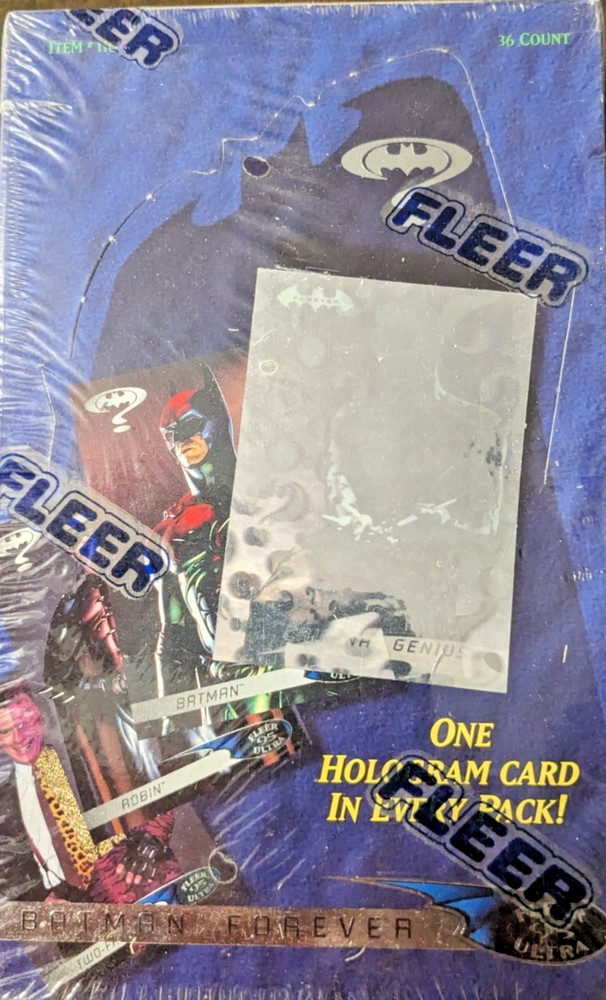Batman Forever 1995 Fleer Ultra Silver Hologram Cards DC * UPICK * NM
