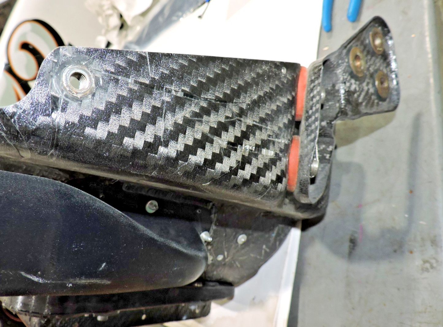 Fibreworks Radiator cradle & flex ducting 14" x 30" complete Nascar late model