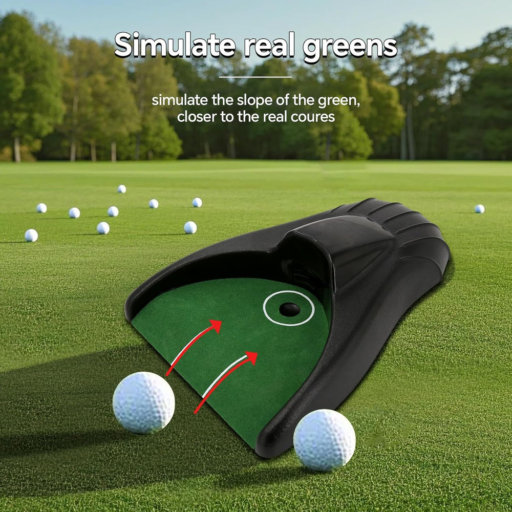 Golf Automatic Putting Cup, Return Putting Machine, Automatic Ball Returner