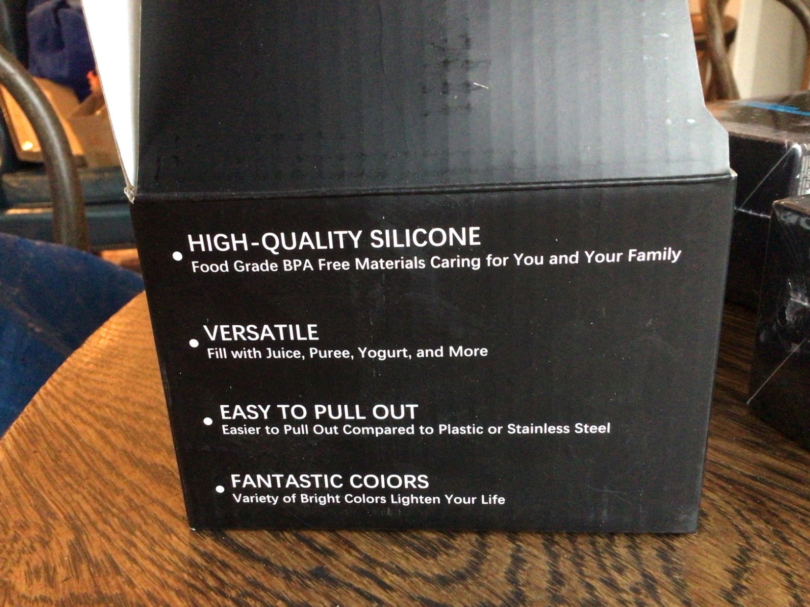 Popsicle Molds 8 Silicone Ice Molds Popsicle Reusable Easy Release Ice