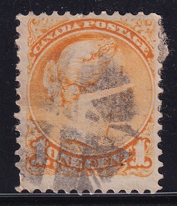 ubs14 Canada 1870-89 Sc#35, 35a - Perf 12