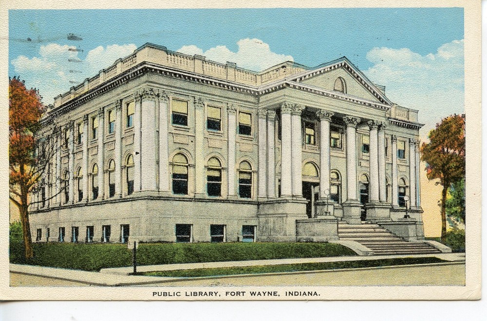 PUBLIC LIBRARY, FORT WAYNE, IN - PC343