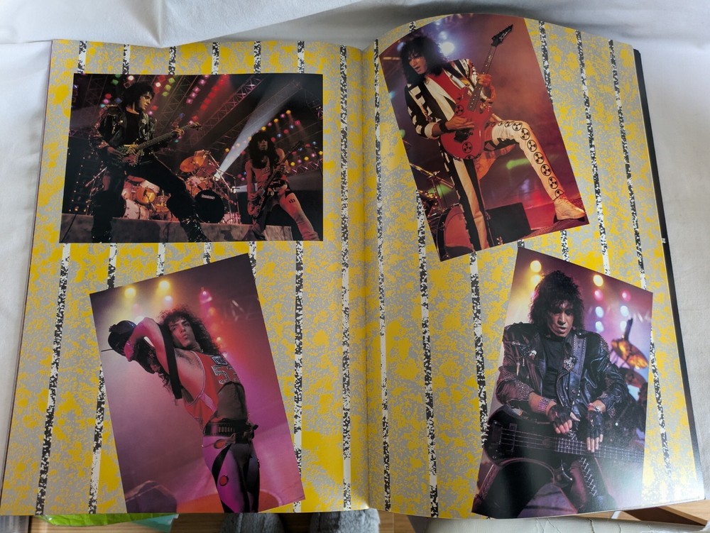 KISS 1988 Japan Tour Concert Program Ticket Stub/Flyer