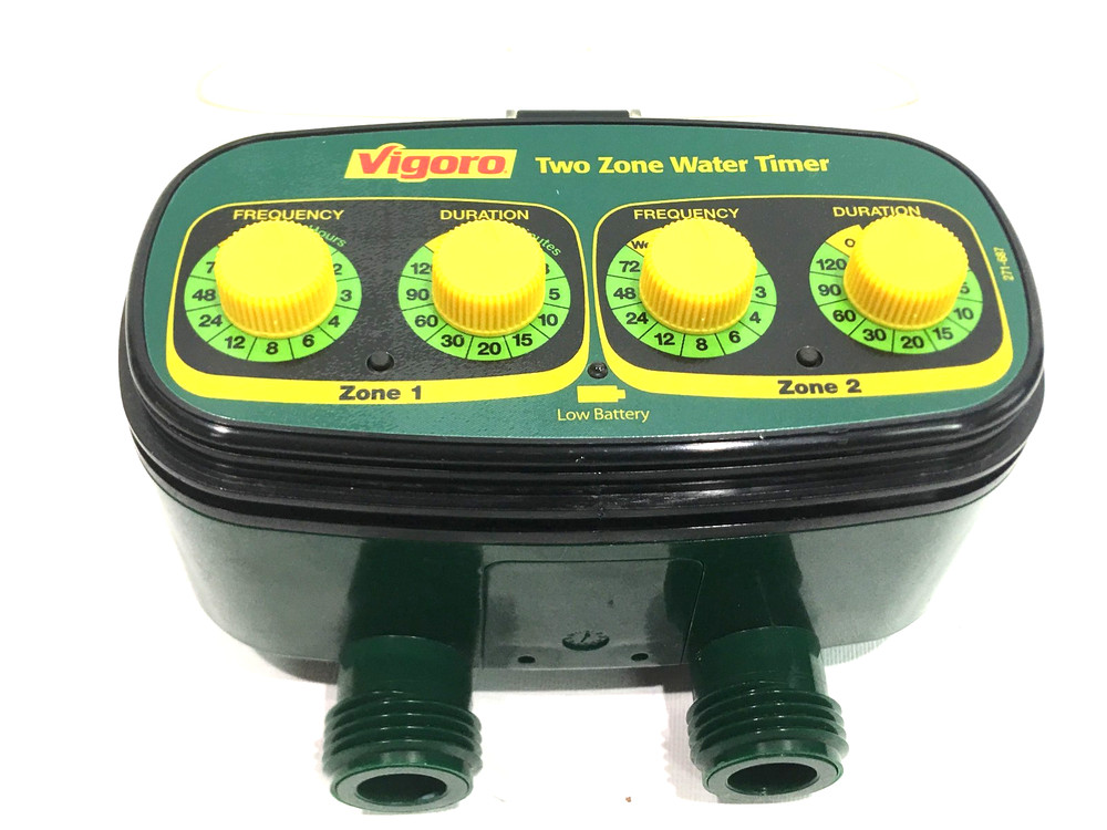 Vigoro Two-Zone Water Timer Model 271-687 Easy to Program