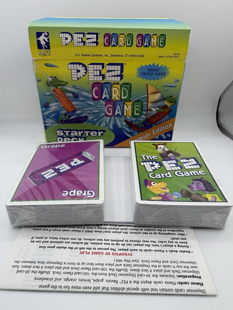 2000 PEZ Card Game Starter Deck Premier Edition