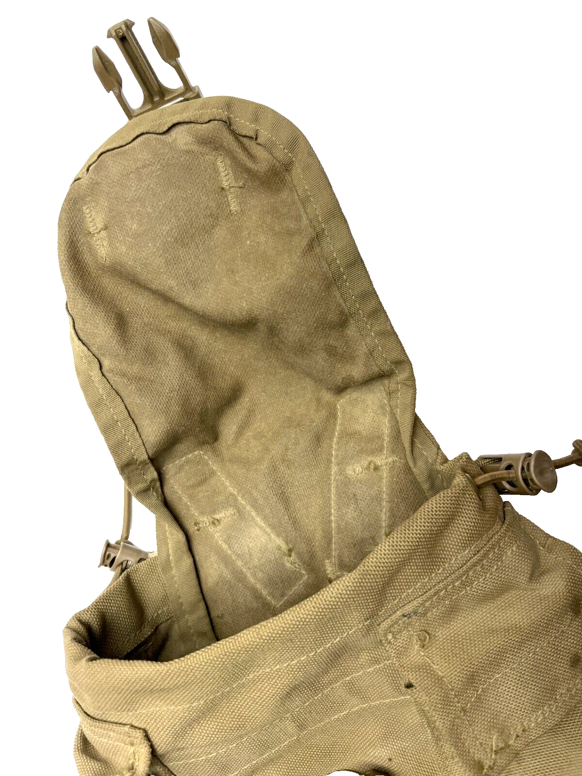 USGI Military USMC 1QT MOLLE Coyote CANTEEN COVER Pouch 8465-01-532-2303 EXC