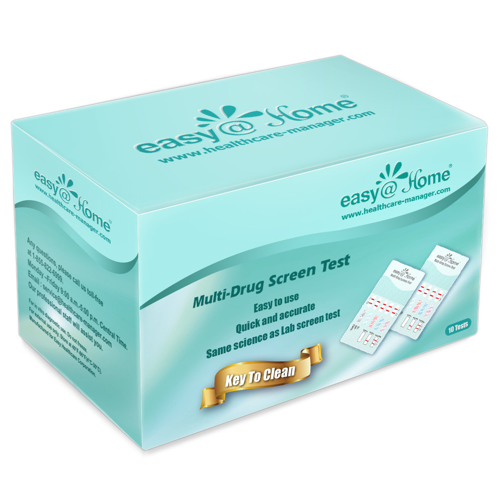 Easy@Home 12 Panel Urine Dip Drug Test Strip Variant Pack, #EDOAP-1124