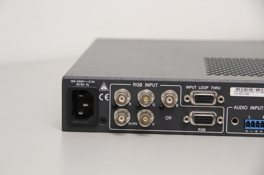 Extron FOX 500 Tx High Resolution Fiber Optic Transmitter