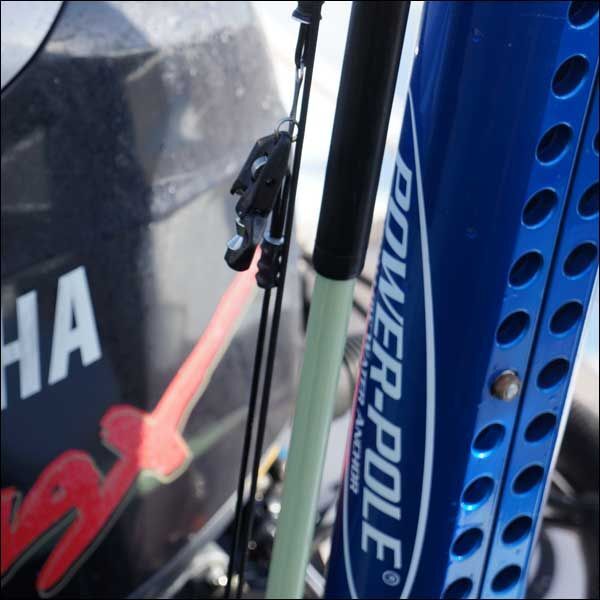 Power-Pole Anchor Downrigger Attachment