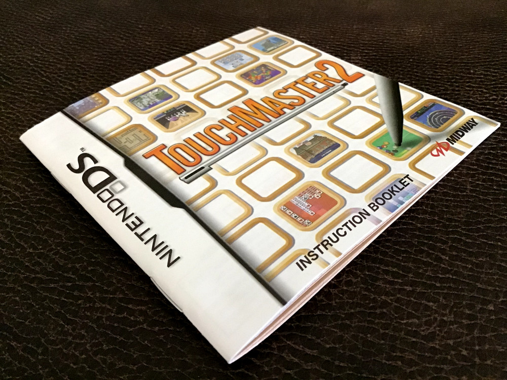 TouchMaster 2 (2008) - Nintendo DS NDS - Manual