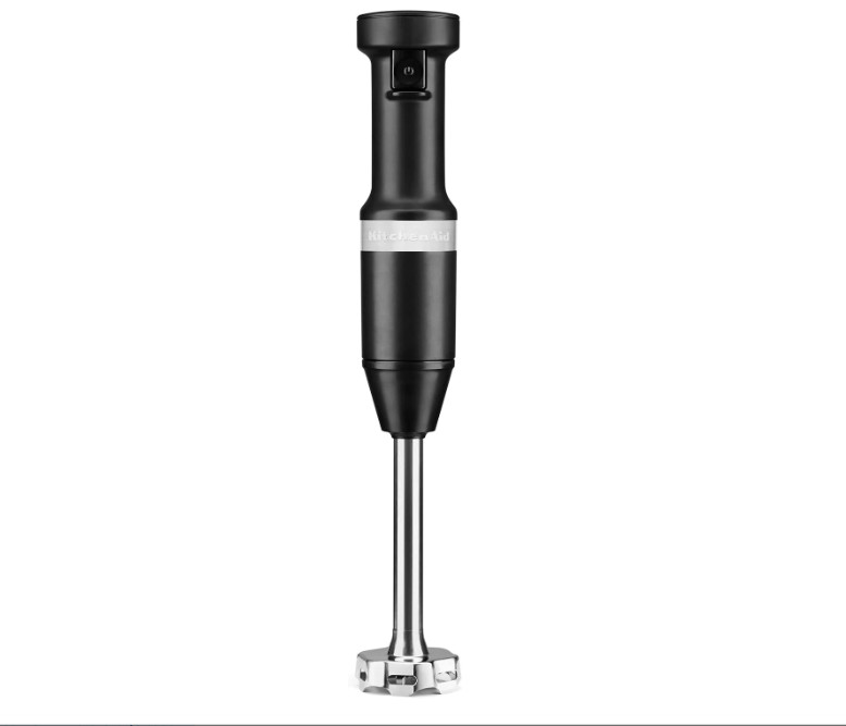 KitchenAid KHBV53 180W Variable Speed Hand Blender - Matte Black