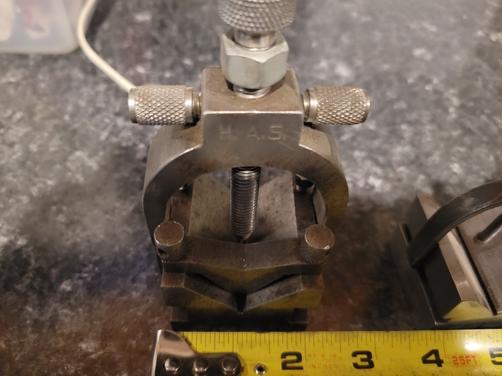 3 PCS MACHINIST V BLOCKS CLAMPS
